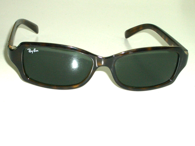 RAY BAN RB2130 902 SLEEK THICK TORTOISE G15 CRYSTAL SIDESTREET