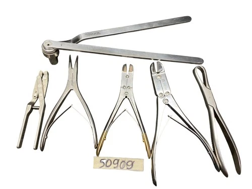 Aesculap LX165 Router Bit + 5 Piece Pliers Inox FO 127, 391.93, KH.315.18 50909