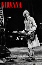 Nirvana Kurt Cobain Poster 11x17