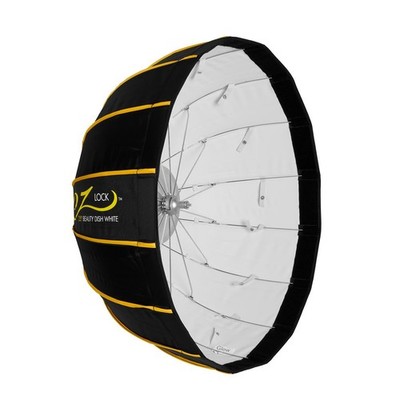 Glow EZ Lock 25'' Collapsible White Beauty Dish Softbox w/Bowens Mount Speedring