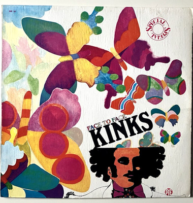 The Kinks - Face To Face, LP First Press 1966, Italy, SIP 20, used, VG+/VG+