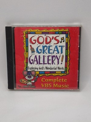 God's Great  Gallery CD Complete VBS Music