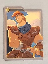 Disney Lorcana Hercules UnwaveringDemigod - Thick Card