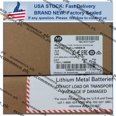 1763-L16BBB SER B NEW PLC MicroLogix 1100 16 Point Controller 1763 l16bbb