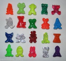 COMPLETE SET 20 CLASSIC CRAZY BONES GOGOS MUTANTS NEW LOT RARE HTF