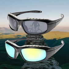 2 Pair Wind Resistant Foam Padded Glasses Motorcycle Riding Sunglasses Men Women