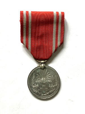 Japanese Red Cross Member's Medal, post was type in aluminum | eBay