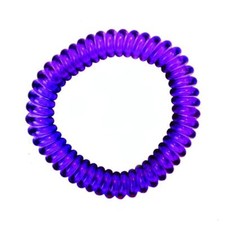 Chubuddy springz Chewy Bracelet- Clear Purple Color