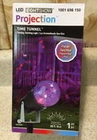 Gemmy Led Time Tunnel Purple/red/blue Projection Lightshow Turning & Swirling Gemmy Led Time Tunnel Purple/red/blue Projection Lightshow Turning & Swirling