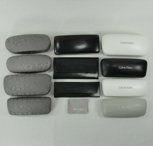 ? Calvin Klein White Clamshell Glasses Case ? Hard Shell  display picture 1