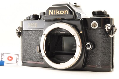Nikon New FM2 35mm SLR Film Camera #7782805 Black Body From JAPAN