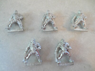 VOID, LOT OF 5 UNKNOWN METAL MINIATURE FIGURES, I-KORE, ROLEPLAYING, LOT 97!