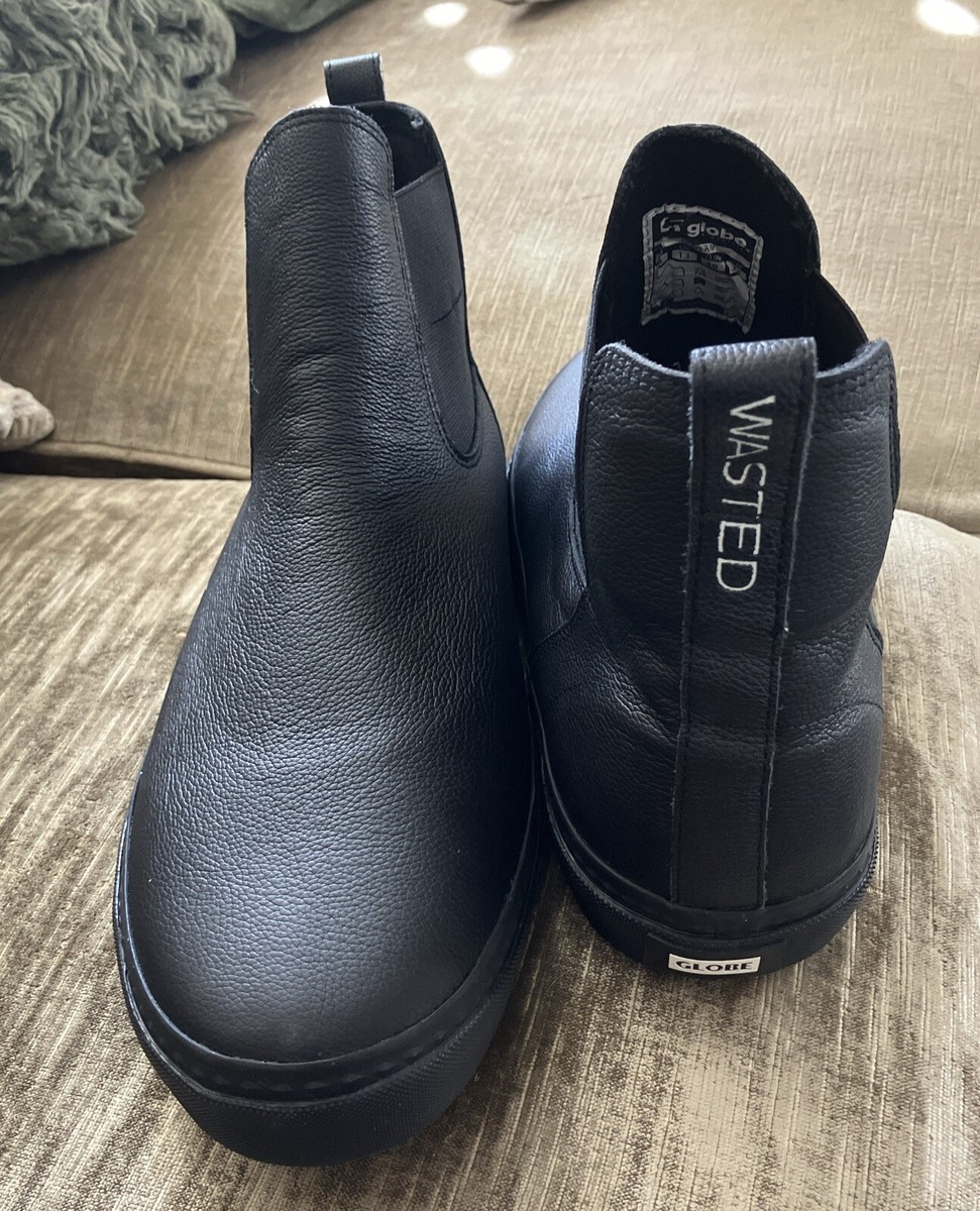Globe Footwear Globe Dover II Wasted Talent Black Mens Shoes Size
