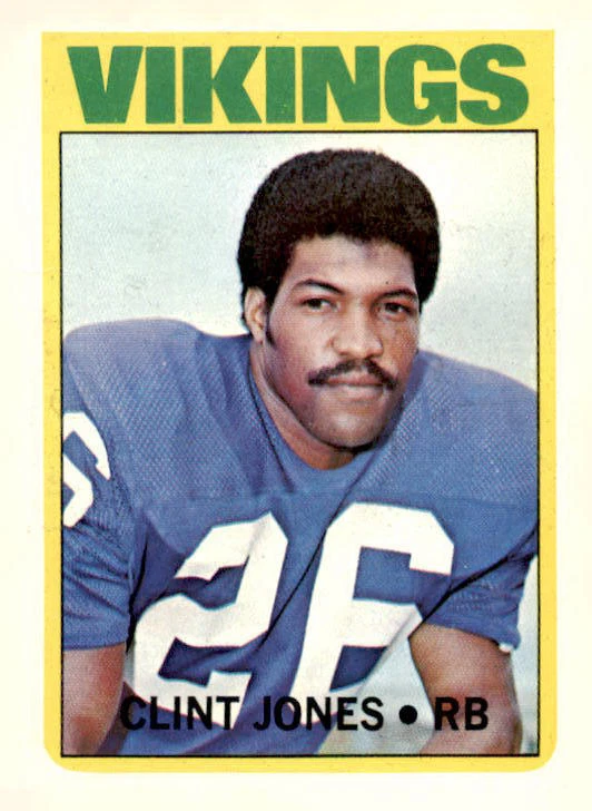 1972 Topps #166 Clint Jones EX-MT