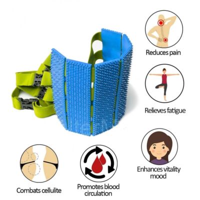 Ceinture D'acupression Lyapko Travel Mate 5,8 Mm - 1674 Aiguilles - Pour Dos, Muscles - Neuf