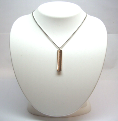 TIFFANY & CO 1837 COLLECTION BAR NECKLACE STERLING SILVER 925 18