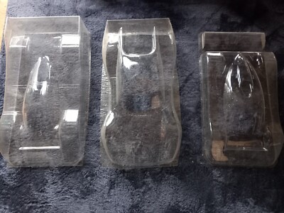 3 JAGUAR RC Rohkarossen - Retro - Neu aber angestaubt - 