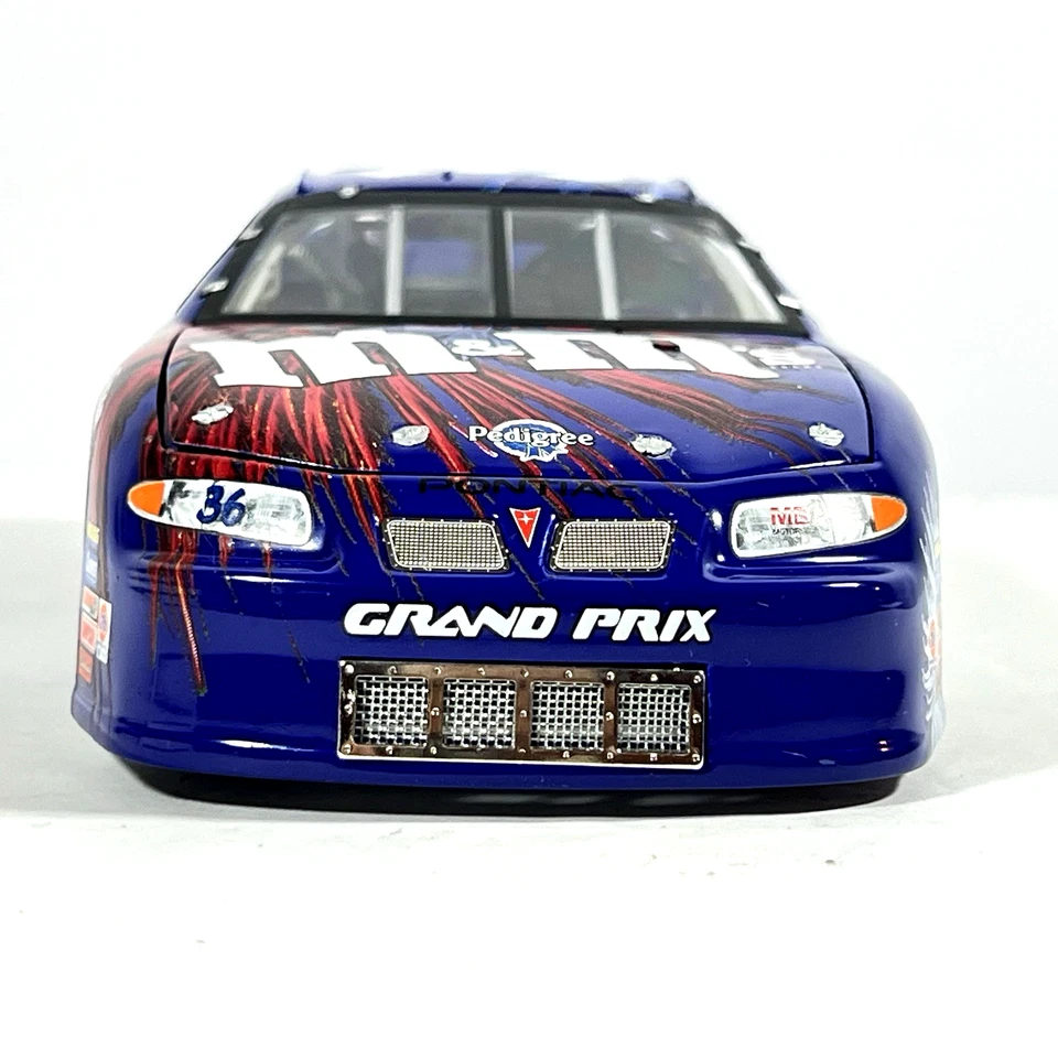 #36 Kenny Schrader M&M’s 4th Of July Diecast 1:24 & 1:64 Lot of 2 w/ Package - Image 4 of 4