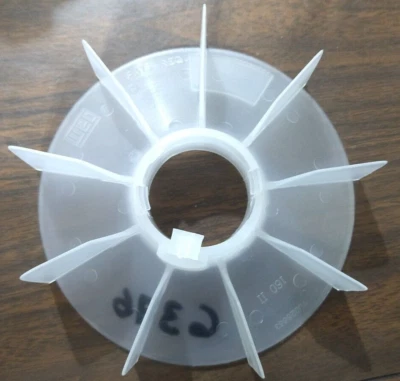 WEG 9 blades Fan Ventilator 10026663 Motor Weg Hp 20-30 10030767 Preto