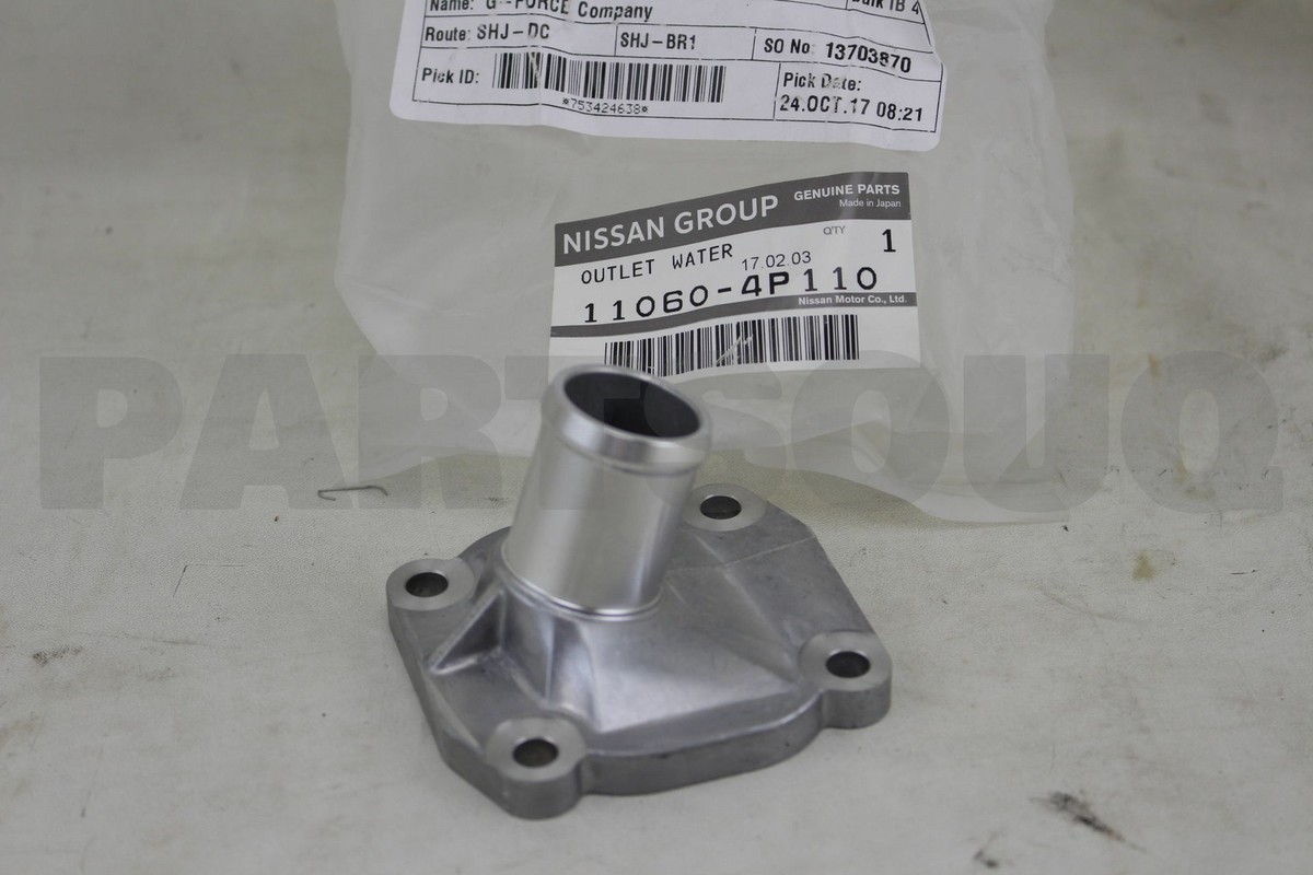 110604P110 Genuine Nissan OUTLET-WATER 11060-4P110 | eBay