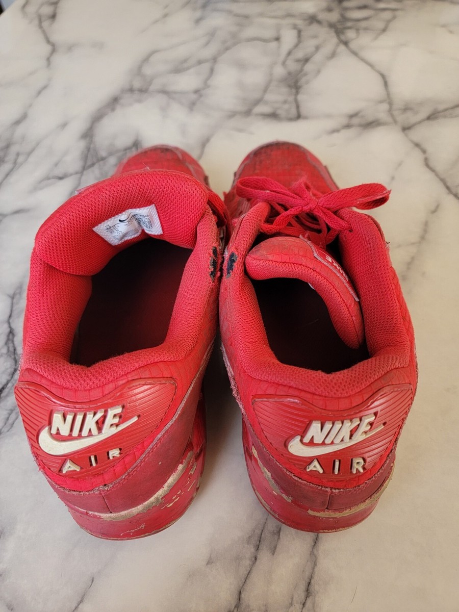 Nike Air Max 90 Essential University Red Size 13 Mens Aj1285-602