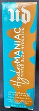 Urban Decay Hydromaniac Tinted Glow Moisturizer, 1.1 fl oz, 61 Medium Dark, NIB