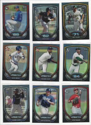 2015 BOWMAN CHROME SCOUTS' TOP 100 & UPDATES - ROOKIES, PROSPECTS -  U PICK!!!
