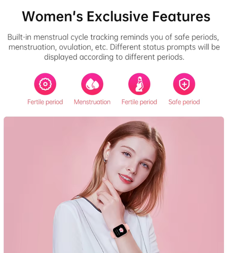 RELOJ INTELIGENTE PARA MUJER - Imagen 3 de 10