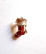 Stiefel Brosche/ Weihnachts Schmuck/ Weihnachtsstiefel Brosche/Tolles Geschenk