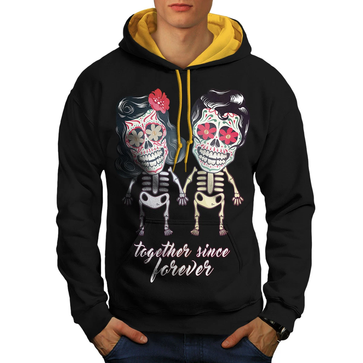 Mens skeleton jumper hot sale