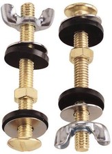 NEW PLUMB PAK PP835-18 PK 2 5/16 X 3" TOILET TO TANK BOLTS AND WASHERS 1125558