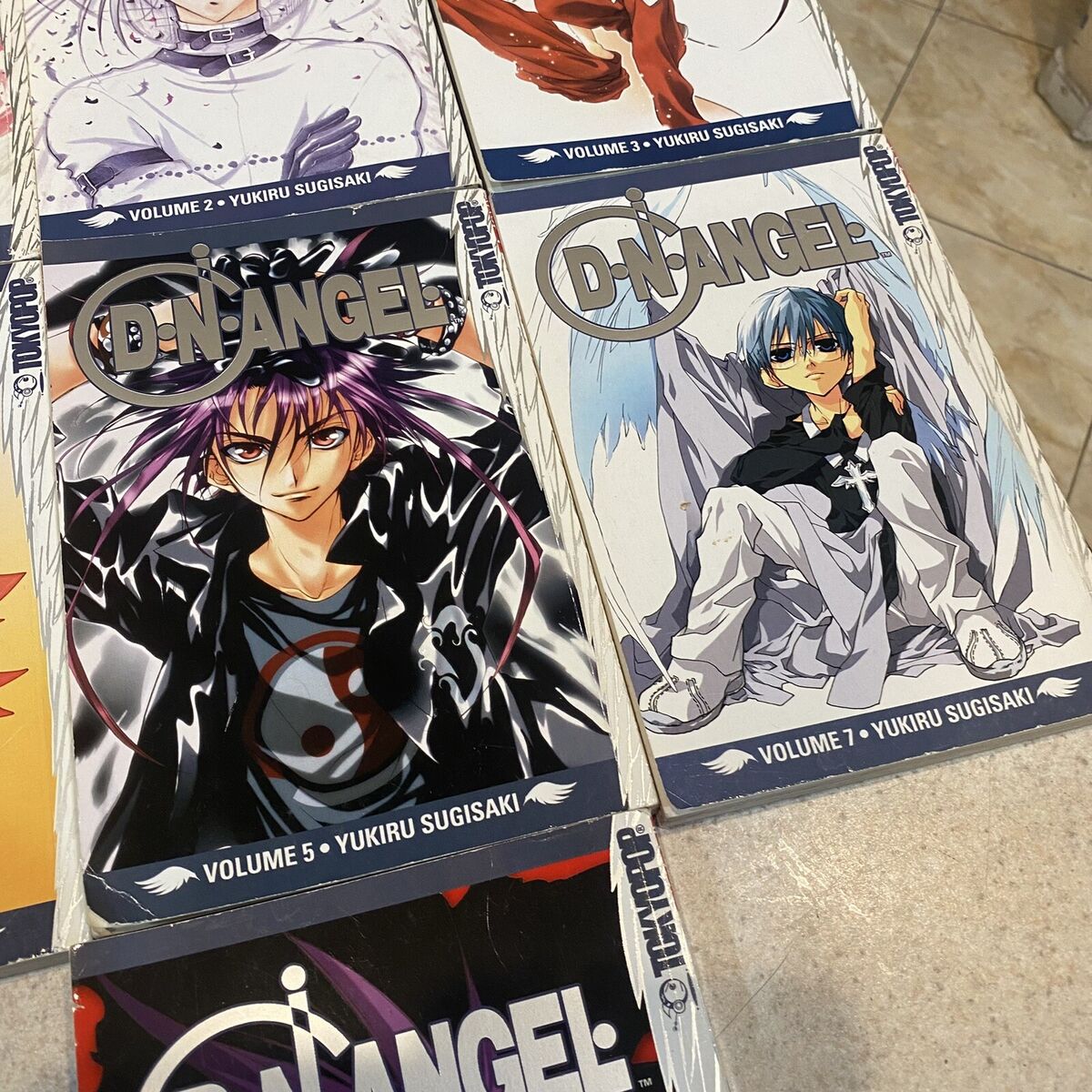 DN Angel Manga English Vol. 1,2,3,4,5,7,10 Yukiru Sugisaki DN Angel Manga English Vol. 1,2,3,4,5,7,10 Yukiru Sugisaki
