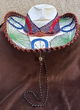 Vintage Original Mexican Mariachi Sombrero - Hecho en Mexico