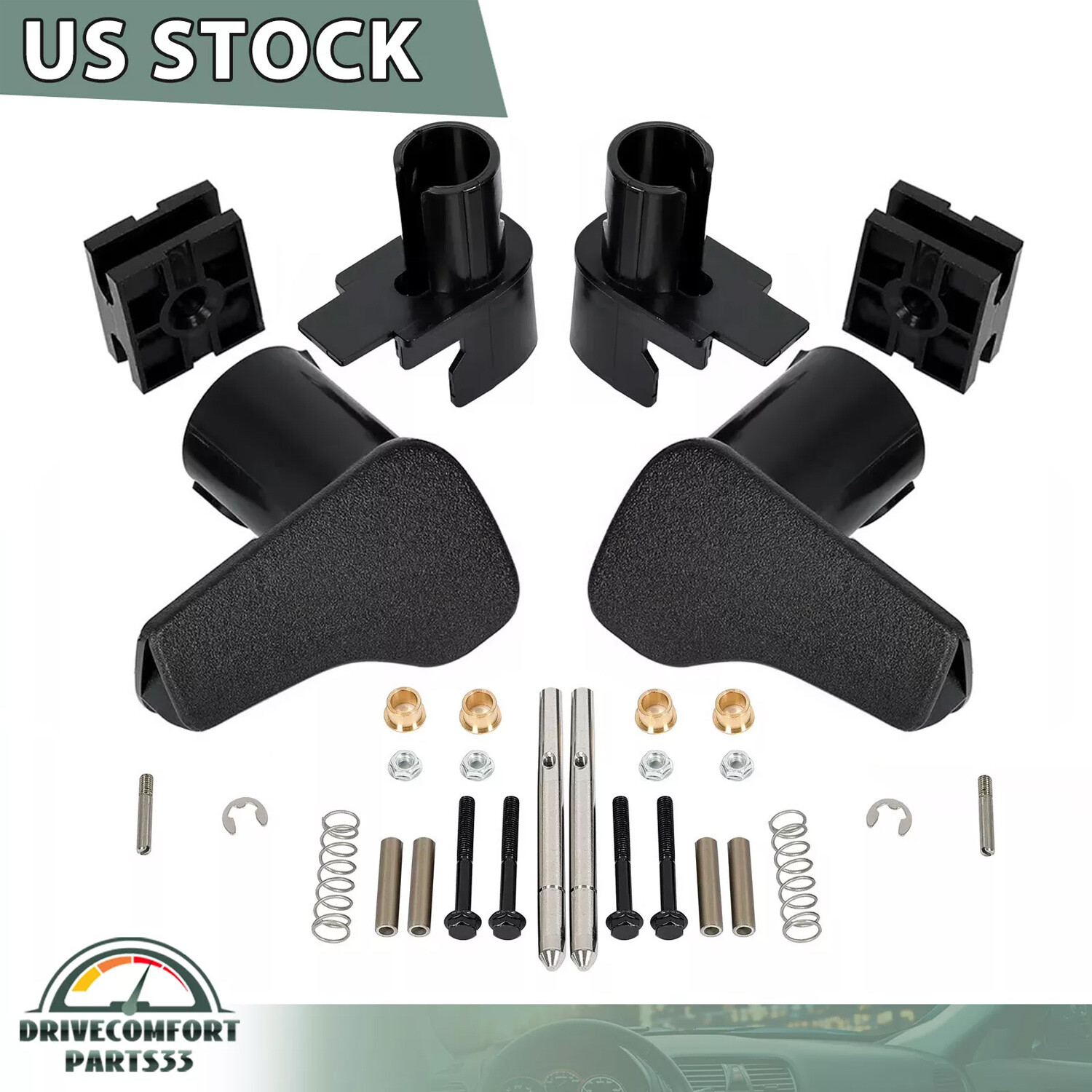 For 2004-2017 Volvo VNL Chassis Complete Fuel Tank Fairing Handle Kit 30 Pcs New
