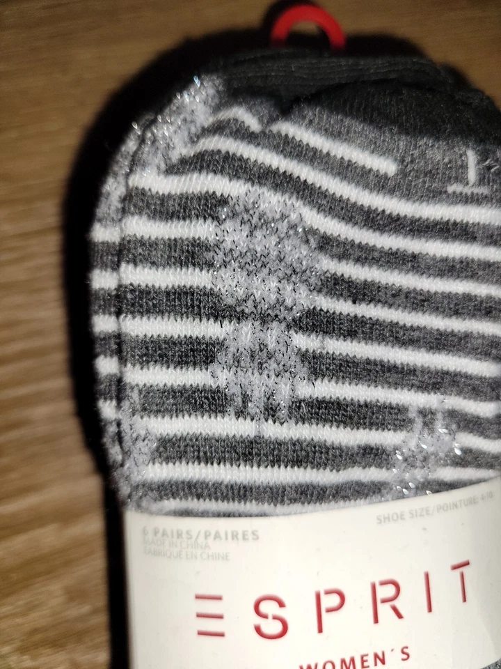 Easy Spirit Mujer Calcetines 5 Pares No Show Calcetines Piña Talla 4-10 Nuevos Foto 2 de 4