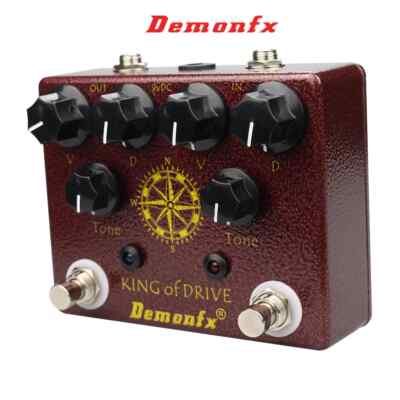 Demonfx King Overdrive  Guitar King Distortion Effect Pedal (clone of kot tone)
