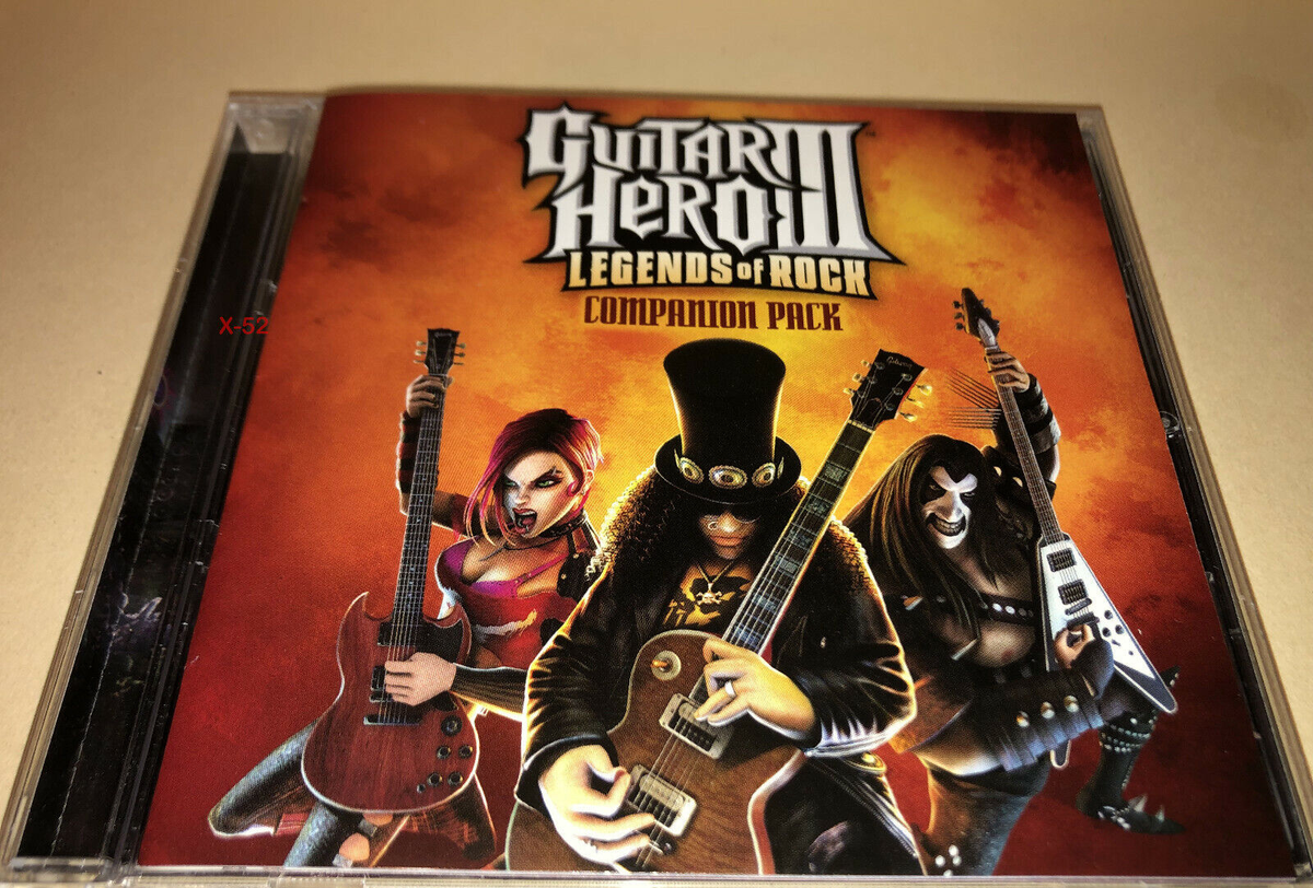 Guitar Hero 3 CD Slash Smashing Pumpkins Marilyn Manson Queens of