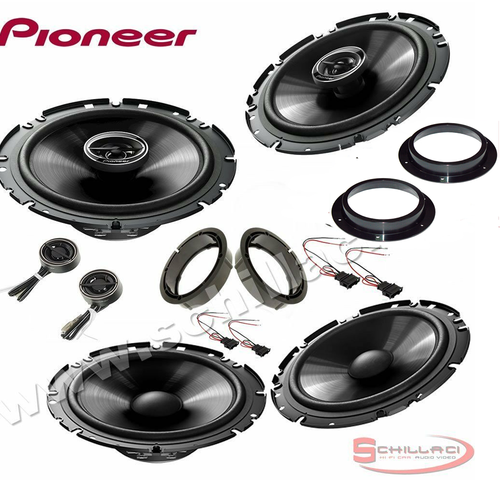 Kit 6 cases front and rear speakers 