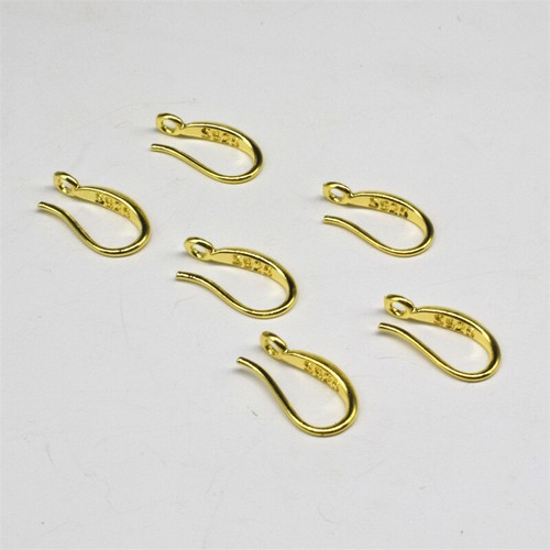Wholesale Gold Plated DIY Ear Wire French Hook Making Findings Jewelry Supplies - Picture 2 of 6