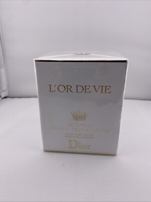 DIOR L'Or de Vie La Creme Contour Yeux et Levres NIB Sealed 0.5 fl. oz