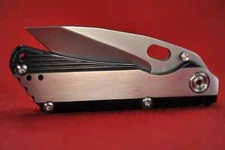 Strider Duane Dwyer Custom SNG Re-curve CTS204P Tanto Two-Tone Ti 2015 TKI Show