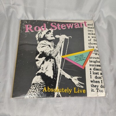 ROD STEWART - Absolutely Live 1982 Double Vinyl Record LP WB 1-23743