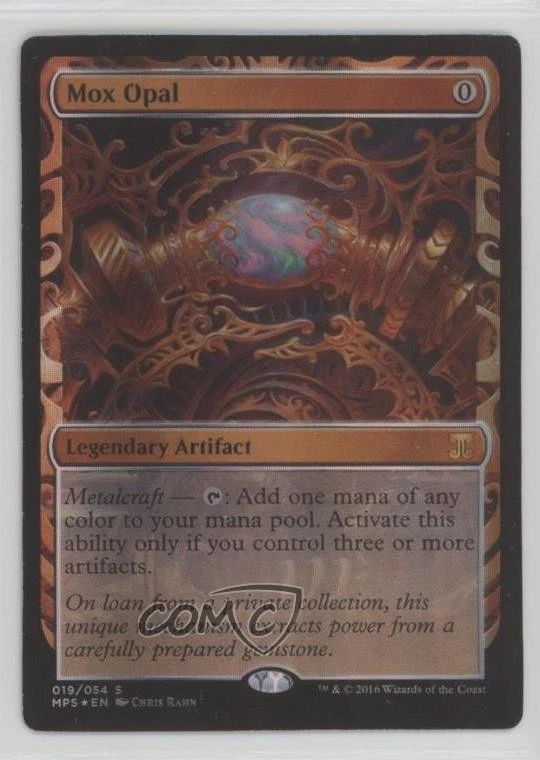 Mox Opal Artifact Magic: The Gathering Individual Trading Card
