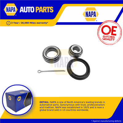 Wheel Bearing Kit fits DAEWOO NEXIA 19 1.5 Rear 95 to 97 With ABS NAPA Quality