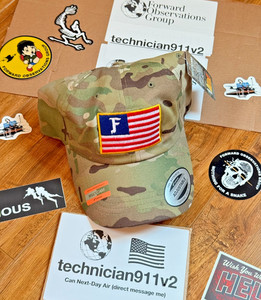 実物 FORWARD OBSERVATIONS GROUP ステッカーセット Amazon.com : Forward Observations Group Flag Black Beard