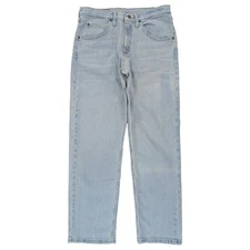 Wrangler Mens Light Blue Relaxed Fit Jeans with Flex