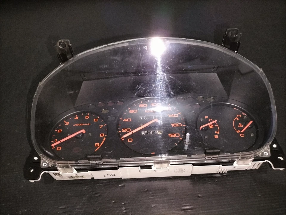HONDA Civic EK9 Speedometer Gauge EK4 Meter Orange Speedometer 132,469km - Изображение 2 из 4