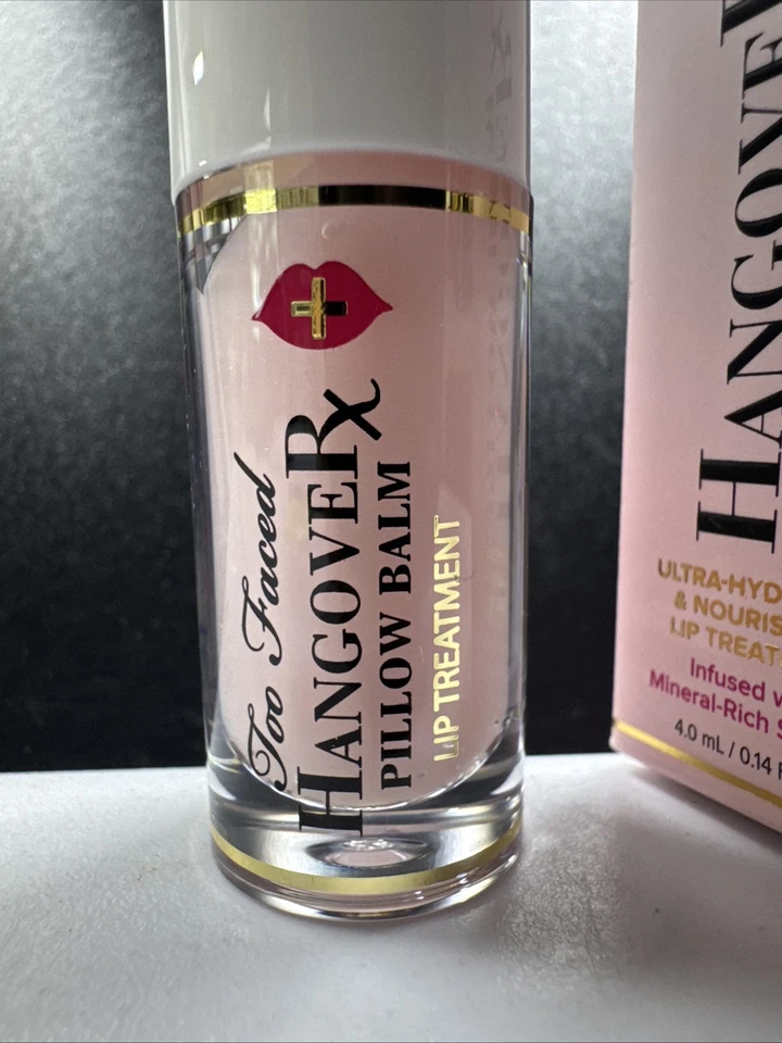 Bálsamo Almohada Resaca Too Faced Tratamiento Labial Ultra Hidratante Original 0.14oz Nuevo en Caja Foto 2 de 4