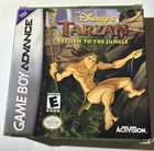Disney's Tarzan: Return to the Jungle (Nintendo Game Boy Advance, 2002)  CIB