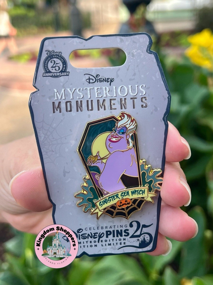 2025 Disney Parks Mysterious Monuments Villains Halloween Ursula